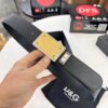 6931fffa3a89a121ed54fc5f D&G Original Belt Hong Kong Duty-Free Gift Box Genuine Leather Italian Cross-Grain Calfskin Fashion Designer Belt 3.8cm Width