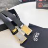 6931fffa3a89a121ed54fc65 D&G Original Belt Hong Kong Duty-Free Gift Box Genuine Leather Italian Cross-Grain Calfskin Fashion Designer Belt 3.8cm Width