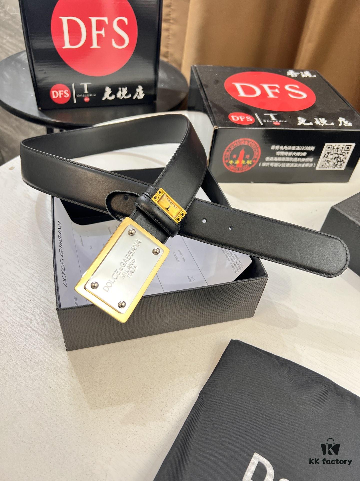 6931fffb3a89a121ed54fc6a D&G Original Belt Hong Kong Duty-Free Gift Box (NXP Tag with Authentic Website Verification, Genuine Anti-Counterfeit Chip) Genuine Mould, Simple Logo Plate Buckle Stainless Steel Hardware Top-Tier Belt Supports Authentication Italian Imported Cross-Grain Crocodile-Texture Calfskin Fashion Runway Style Premium Duty-Free Purchase Level Comparable to Authentic Item High-Definition Video and Photo Real Shoot 3.8cm Width Guaranteed Quality and Quantity