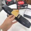 693200003a89a121ed54fc6d D&G Original Belt Hong Kong Duty-Free Gift Box (NXP Tag with Verifiable Official Website Anti-Counterfeit Chip) Genuine Mould Stainless Steel Logo Buckle Top-Grade Belt Italian Imported Cross-Texture Crust Calfskin Fashion Runway Style 3.8cm Width