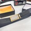 693200013a89a121ed54fc75 D&G Original Belt Hong Kong Duty-Free Gift Box (NXP Tag with Verifiable Official Website Anti-Counterfeit Chip) Genuine Mold Stainless Steel Logo Buckle Top-Grade Leather Italian Imported Cross-Grain Calfskin Fashion Runway Style 3.8cm Width