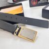 693200013a89a121ed54fc76 D&G Original Belt Hong Kong Duty-Free Gift Box (NXP Tag with Verifiable Official Website Anti-Counterfeit Chip) Genuine Mold Stainless Steel Logo Buckle Top-Grade Leather Italian Imported Cross-Grain Calfskin Fashion Runway Style 3.8cm Width