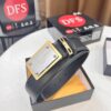 693200013a89a121ed54fc77 D&G Original Belt Hong Kong Duty-Free Gift Box (NXP Tag with Verifiable Official Website Anti-Counterfeit Chip) Genuine Mold Stainless Steel Logo Buckle Top-Grade Leather Italian Imported Cross-Grain Calfskin Fashion Runway Style 3.8cm Width