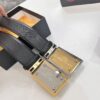 693200013a89a121ed54fc7a D&G Original Belt Hong Kong Duty-Free Gift Box (NXP Tag with Verifiable Official Website Anti-Counterfeit Chip) Genuine Mold Stainless Steel Logo Buckle Top-Grade Leather Italian Imported Cross-Grain Calfskin Fashion Runway Style 3.8cm Width