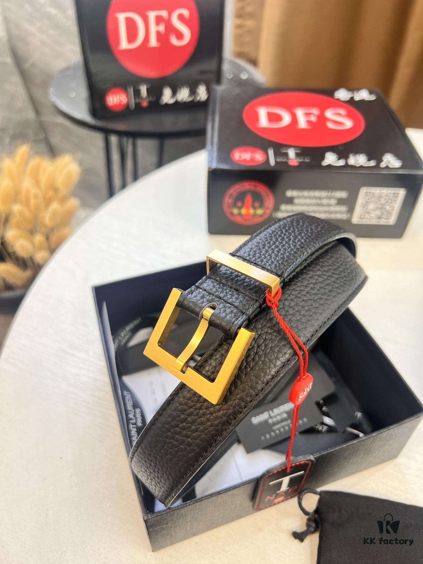 693200023a89a121ed54fc7e Top Women's Leather Belt, Hong Kong Duty-Free Gift Box (NXP Tag with Online Verification, Authentic Anti-Counterfeit Chip)