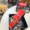 693200033a89a121ed54fc8b Top Women's Leather Belt, Hong Kong Duty-Free Gift Box (NXP Tag with Website-Verifiable Authenticity Chip)