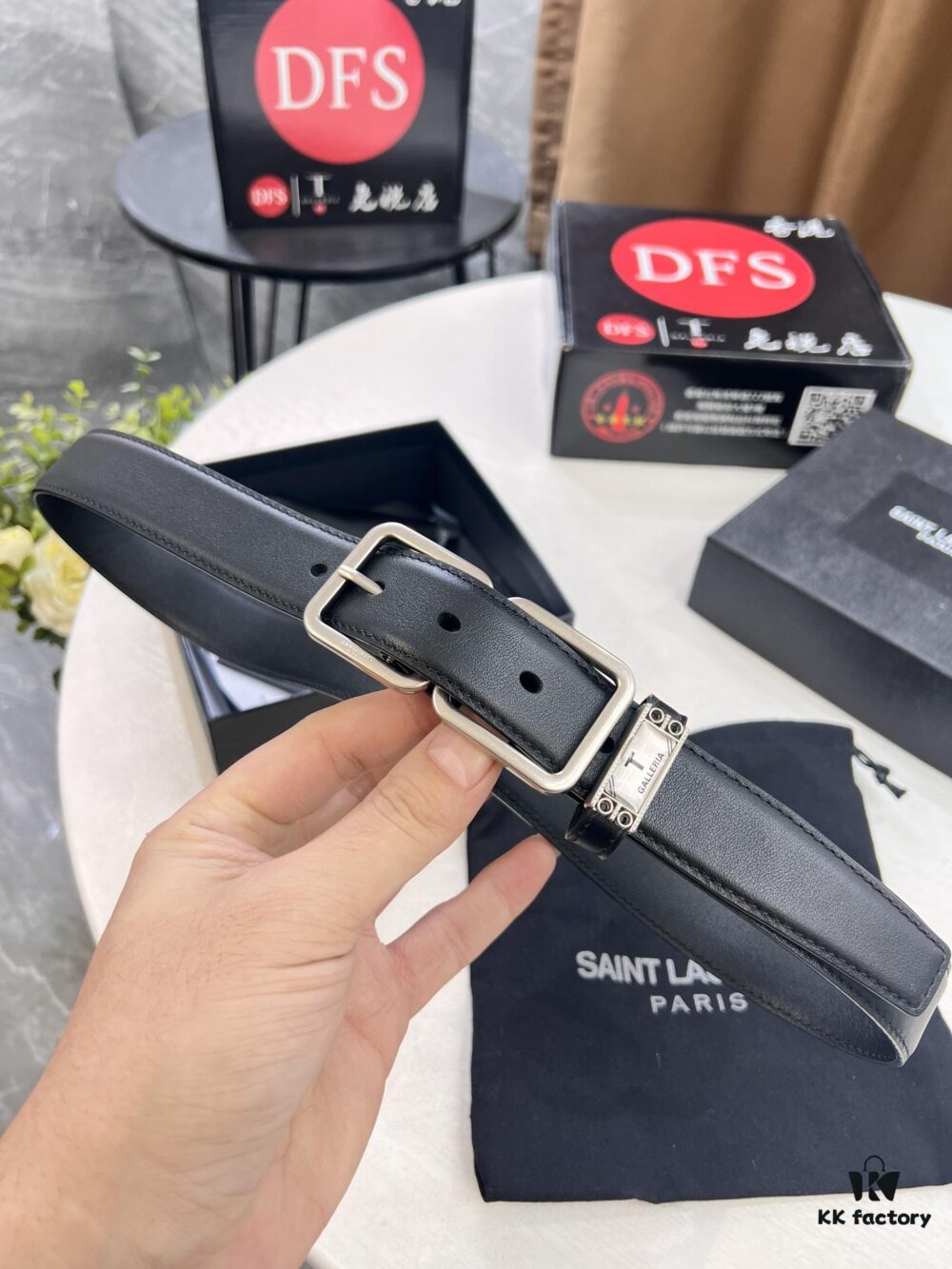 693200033a89a121ed54fc96 Top Women's Leather Belt, Hong Kong Duty-Free Gift Box (NXP Tag with Website-Verifiable Genuine Anti-Counterfeit Chip)
