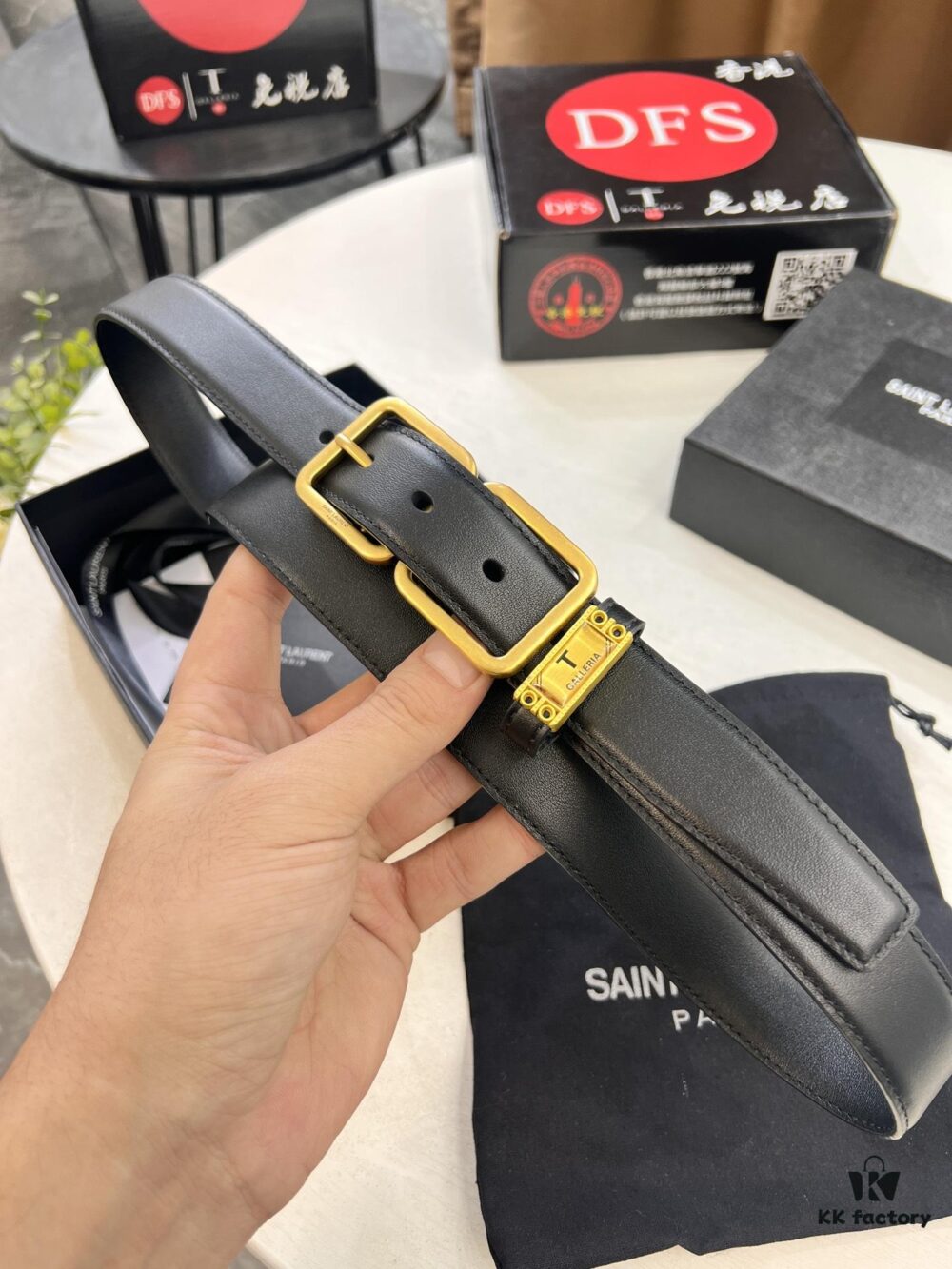 693200043a89a121ed54fc9d Top Women's Leather Belt, Hong Kong Duty-Free Gift Box 🎁 (NXP Hangtag with Authentic Website Verification, Genuine Anti-Counterfeit Chip)
