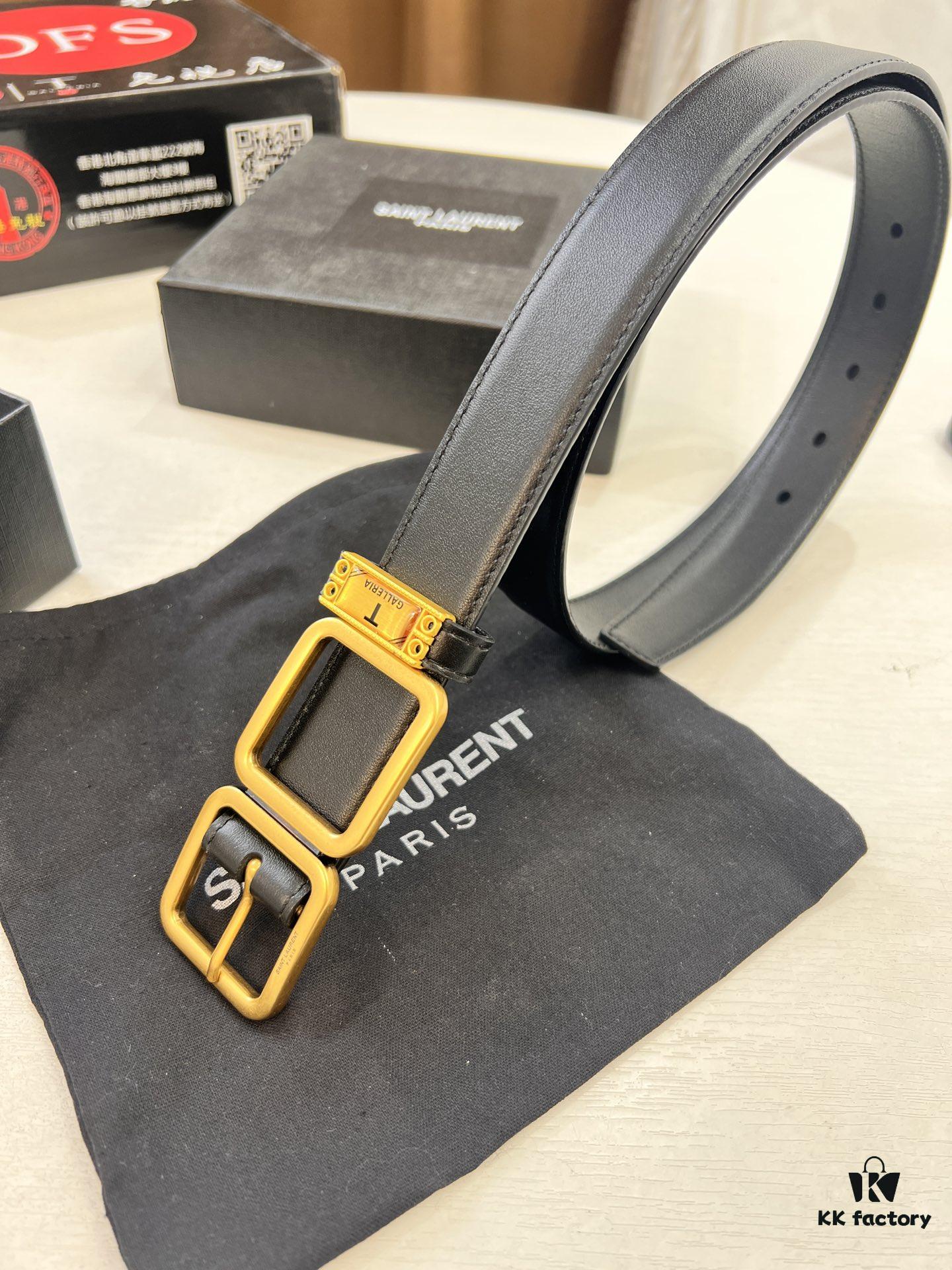 693200043a89a121ed54fca0 Top Women's Leather Belt, Hong Kong Duty-Free Gift Box 🎁 (NXP Hangtag with Authenticity Chip, Official Anti-Counterfeit Verification)