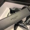 693200133a89a121ed54fcac Authentic YSL Leather Belt with Needle Buckle, 3.0 cm Width, Full-Grain Calfskin, Premium Antique Brass Hardware
