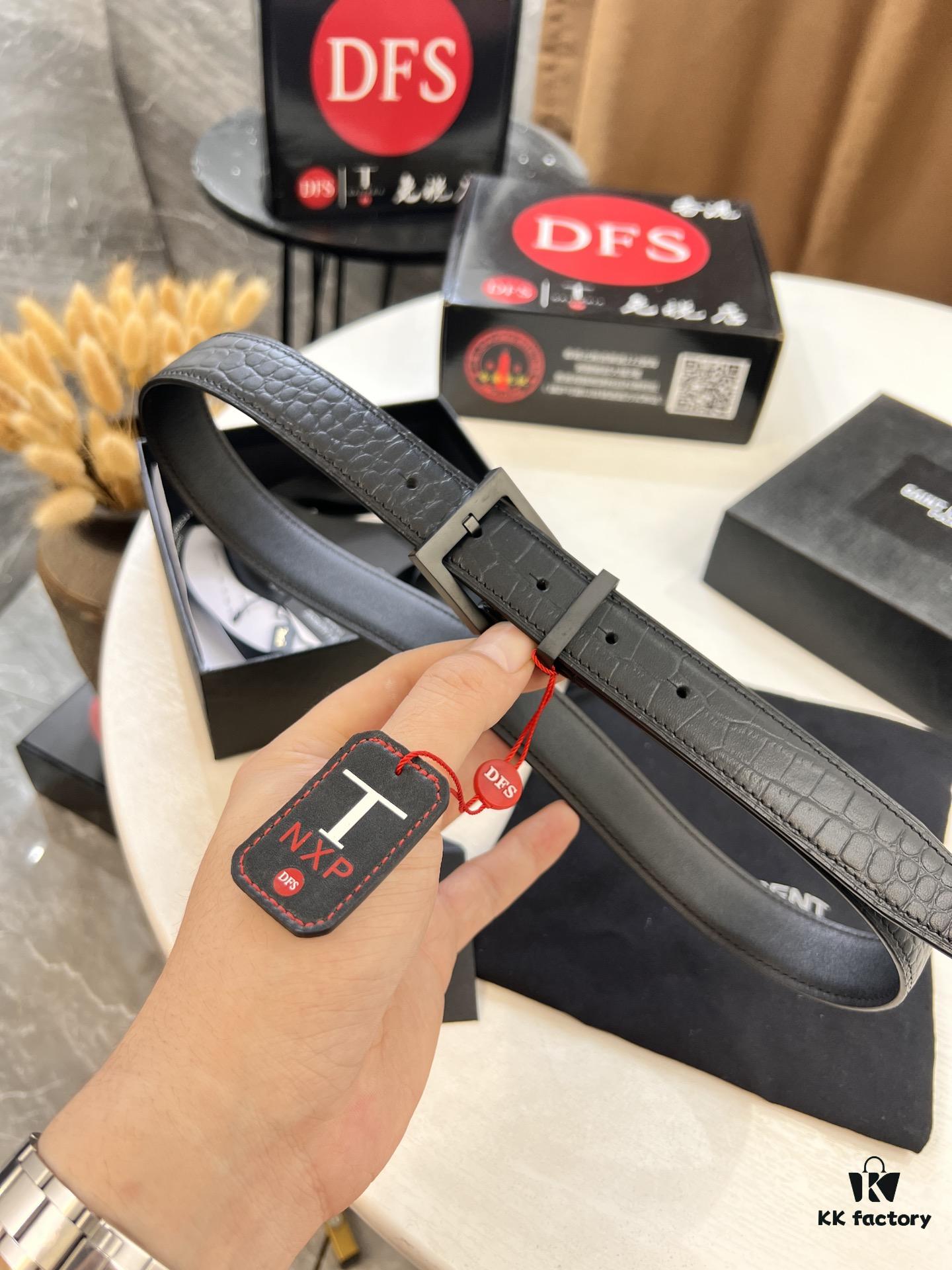 693200133a89a121ed54fcae Top Women's Leather Belt, Hong Kong Duty-Free T Gift Box 🎁 (NXP Hangtag with Authenticity Chip, Official Website Verifiable)