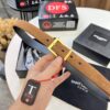 693200143a89a121ed54fcb5 Top Women's Leather Belt, Hong Kong Duty-Free Gift Box (NXP Tag with Official Website Authentication, Genuine Anti-Counterfeit Chip)