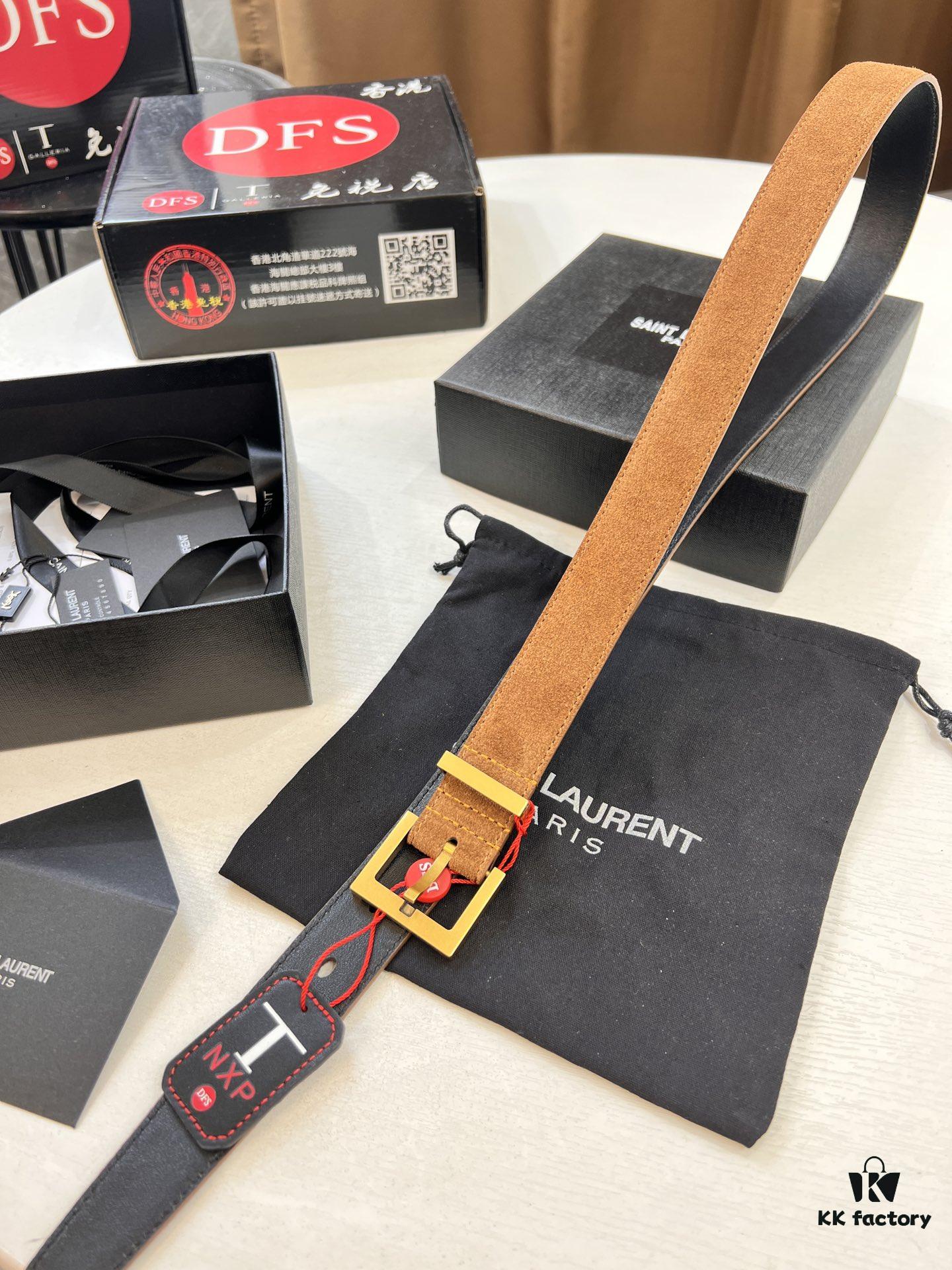 693200143a89a121ed54fcb9 Top Women's Leather Belt, Hong Kong Duty-Free Gift Box (NXP Tag with Official Website Authentication, Genuine Anti-Counterfeit Chip)
