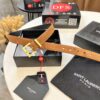 693200143a89a121ed54fcba Top Women's Leather Belt, Hong Kong Duty-Free Gift Box (NXP Tag with Official Website Authentication, Genuine Anti-Counterfeit Chip)