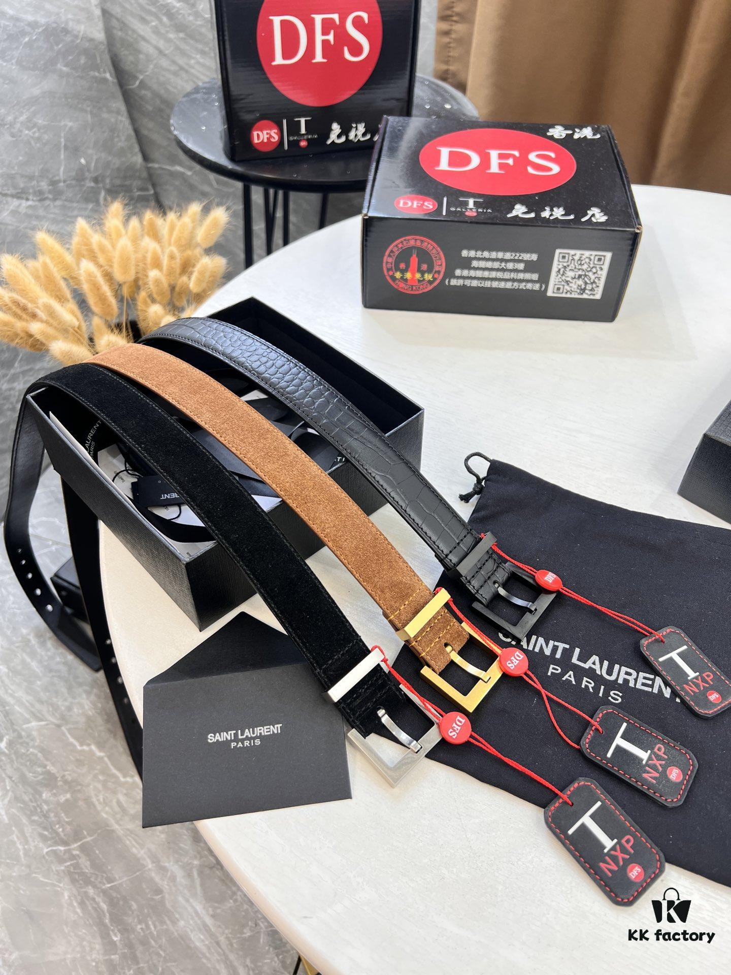 693200143a89a121ed54fcbb Top Women's Leather Belt, Hong Kong Duty-Free Gift Box (NXP Tag with Official Website Authentication, Genuine Anti-Counterfeit Chip)