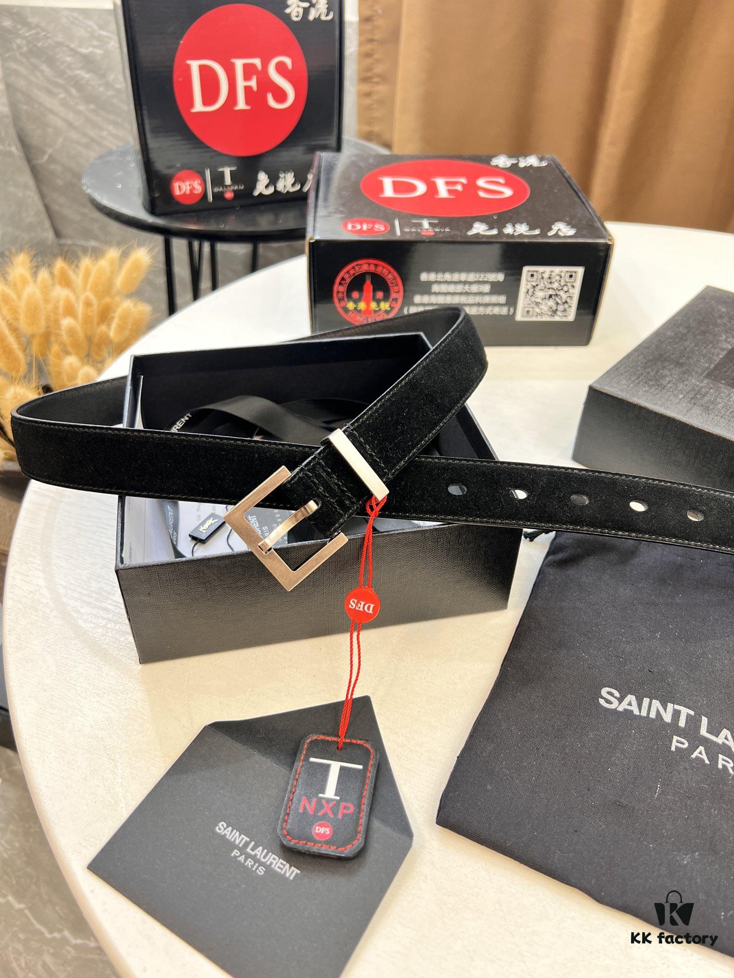 693200153a89a121ed54fcc1 Top Women's Leather Belt, Hong Kong Duty-Free T Gift Box 🎁 (NXP Tag with Authentic Website Verification, Genuine Anti-Counterfeit Chip)