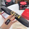 693200193a89a121ed54fcd8 Salvatore Ferragamo Men's Belt, Genuine Full-Grain Calfskin, Reversible Design, 3.5cm Width, New Minimalist Steel Hardware, Adjustable Length