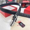 6932001a3a89a121ed54fce4 Ferragamo Men's Belt, Genuine Imported Grain Leather, Reversible Design, 3.5cm Width, New Simple Steel Hardware, Perfect for Gifting
