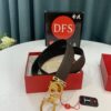 Top-Tier Salvatore Ferragamo Belt, Hong Kong Duty-Free Gift Box, Authenticity Verified by QR Code, New '8' Shape Genuine Hardware