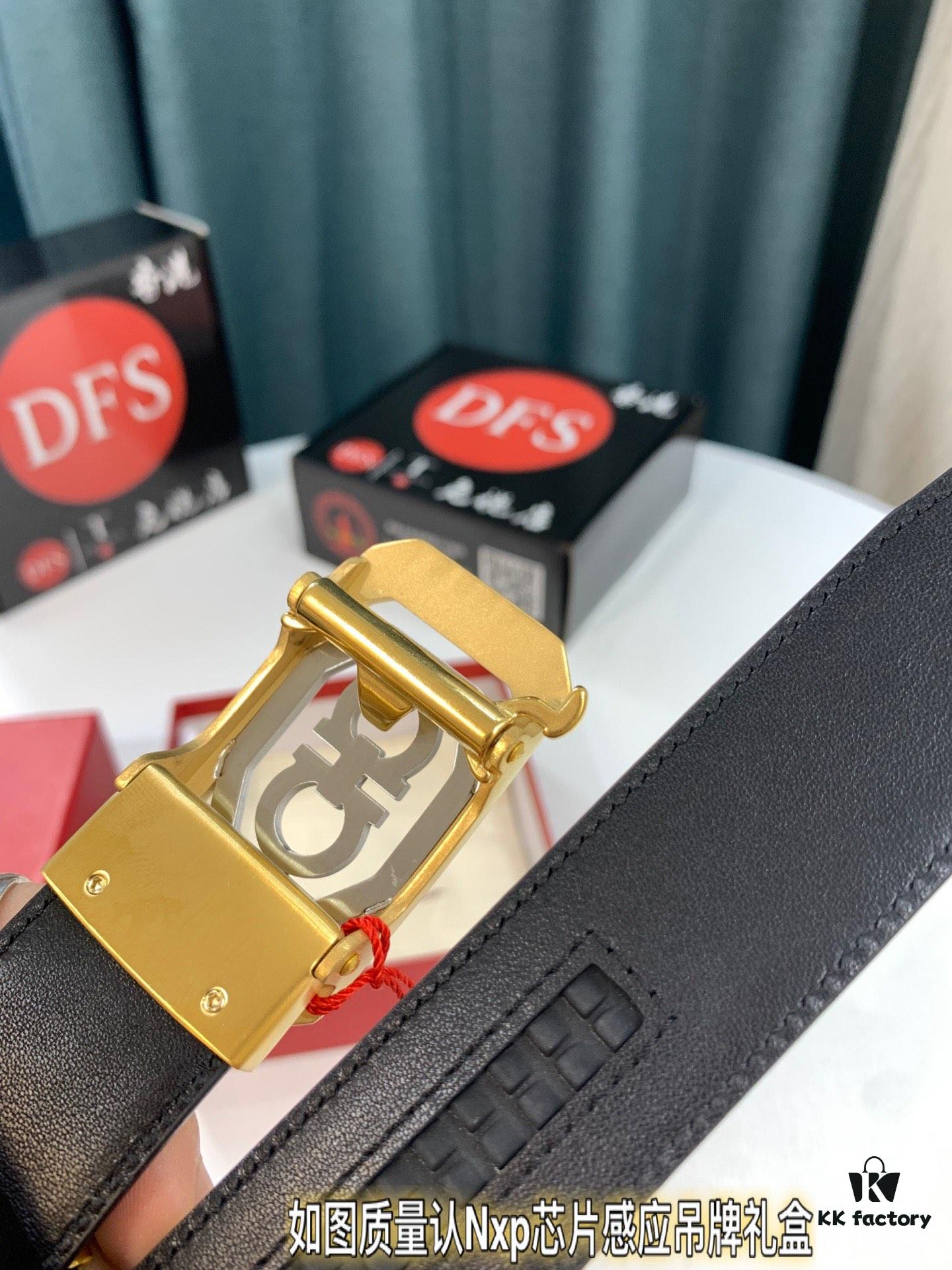6932001d3a89a121ed54fd0b Arrival 🎺🎺 Genuine Photo, Ferragamo Men's Automatic Belt, ZP Molded 8-Shaped Beveled Pattern with Stainless Steel Hardware, Business Leather Belt, Imported Top-Grade First-Layer Calfskin with Ferragamo '8' Pattern, Automatic Tooth Adjustment, 3.5 cm Width