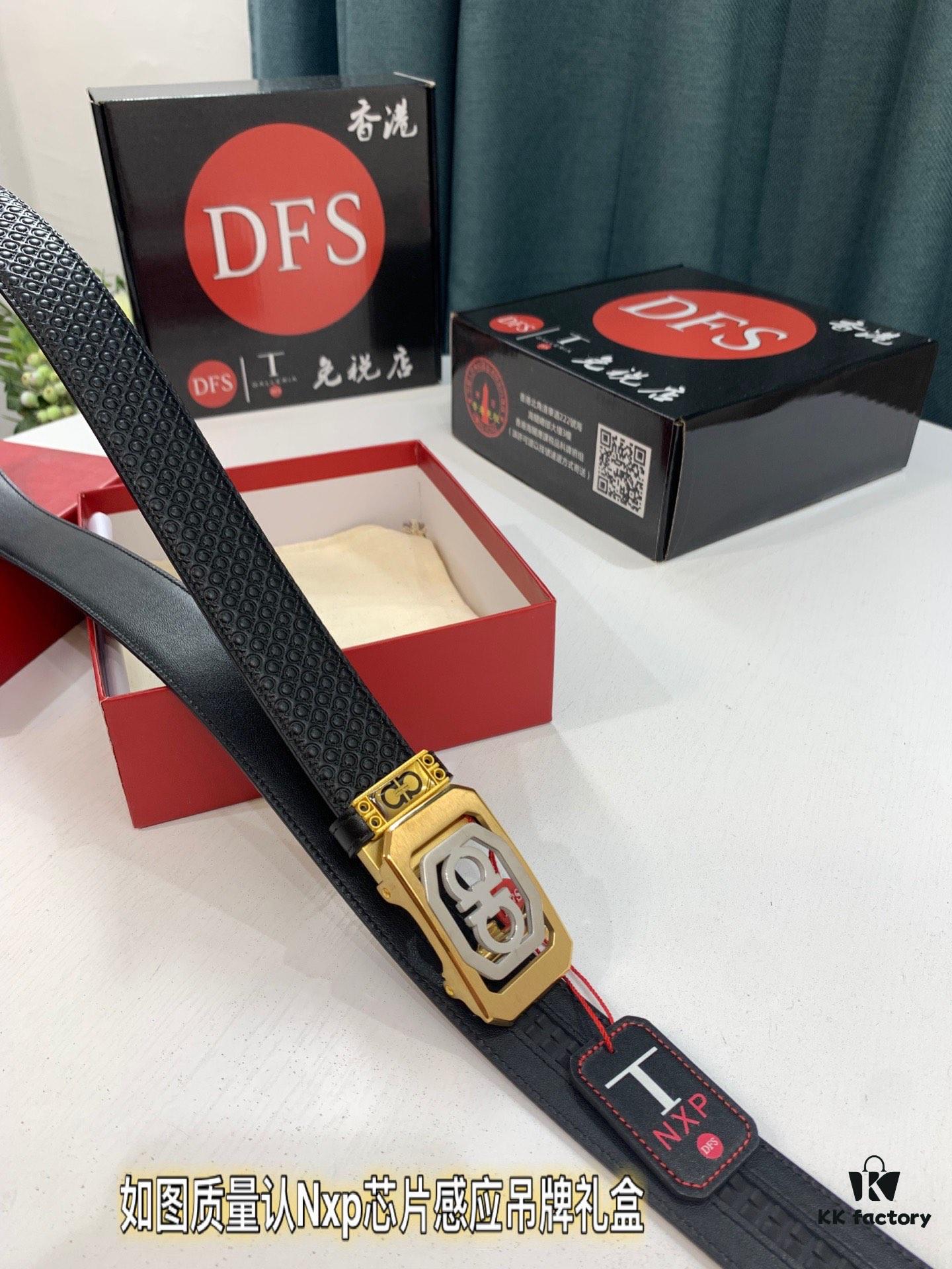 6932001d3a89a121ed54fd0d Arrival 🎺🎺 Genuine Photo, Ferragamo Men's Automatic Belt, ZP Molded 8-Shaped Beveled Pattern with Stainless Steel Hardware, Business Leather Belt, Imported Top-Grade First-Layer Calfskin with Ferragamo '8' Pattern, Automatic Tooth Adjustment, 3.5 cm Width