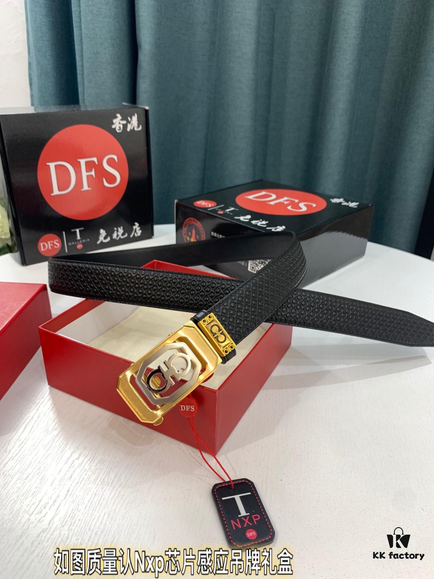 6932001d3a89a121ed54fd0e Arrival 🎺🎺 Genuine Photo, Ferragamo Men's Automatic Belt, ZP Molded 8-Shaped Beveled Pattern with Stainless Steel Hardware, Business Leather Belt, Imported Top-Grade First-Layer Calfskin with Ferragamo '8' Pattern, Automatic Tooth Adjustment, 3.5 cm Width