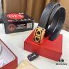 6932001e3a89a121ed54fd21 Top-tier Salvatore Ferragamo Men's Genuine Leather Belt, 8-Shape Authentic Hardware, Hong Kong Duty-Free Gift Box, NFC Chip Enabled, Import Cowhide with Wax Thread Stitching