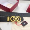 693200213a89a121ed54fd3e Top-tier Salvatore Ferragamo Belt, Hong Kong Duty-Free Gift Box, Original 8-Shaped Hardware, Genuine Leather with NXP Chip