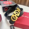 693200213a89a121ed54fd40 Top-tier Salvatore Ferragamo Belt, Hong Kong Duty-Free Gift Box, Original 8-Shaped Hardware, Genuine Leather with NXP Chip