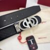 693200213a89a121ed54fd45 Top-tier Salvatore Ferragamo Men's Belt, Original 8-Shaped Hardware, Genuine Python-Grain Full-Grain Cowhide Leather, German-Made Craftsmanship, NFC Chip (NXP), Adjustable Length, Hong Kong Duty-Free Gift Box, Anti-Counterfeit QR Authentication