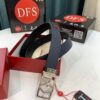 693200253a89a121ed54fd70 Shop Owner Recommended Trumpet Trumpet Salvatore Ferragamo Men's Belt, Genuine Leather Double-Sided Wear, 3.5cm Width, Precision Steel Hardware, Customizable Length
