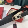 693200253a89a121ed54fd74 Arrival 🎺🎺 Real Item Shot, Burberry Men's Belt, ZP Molded Production, Warhorse Inner Wear Stainless Steel Hardware, Business Belt, Imported Shark Pattern Top Layer Cowhide, Automatic Tooth Adjustment, Width 3.5 cm