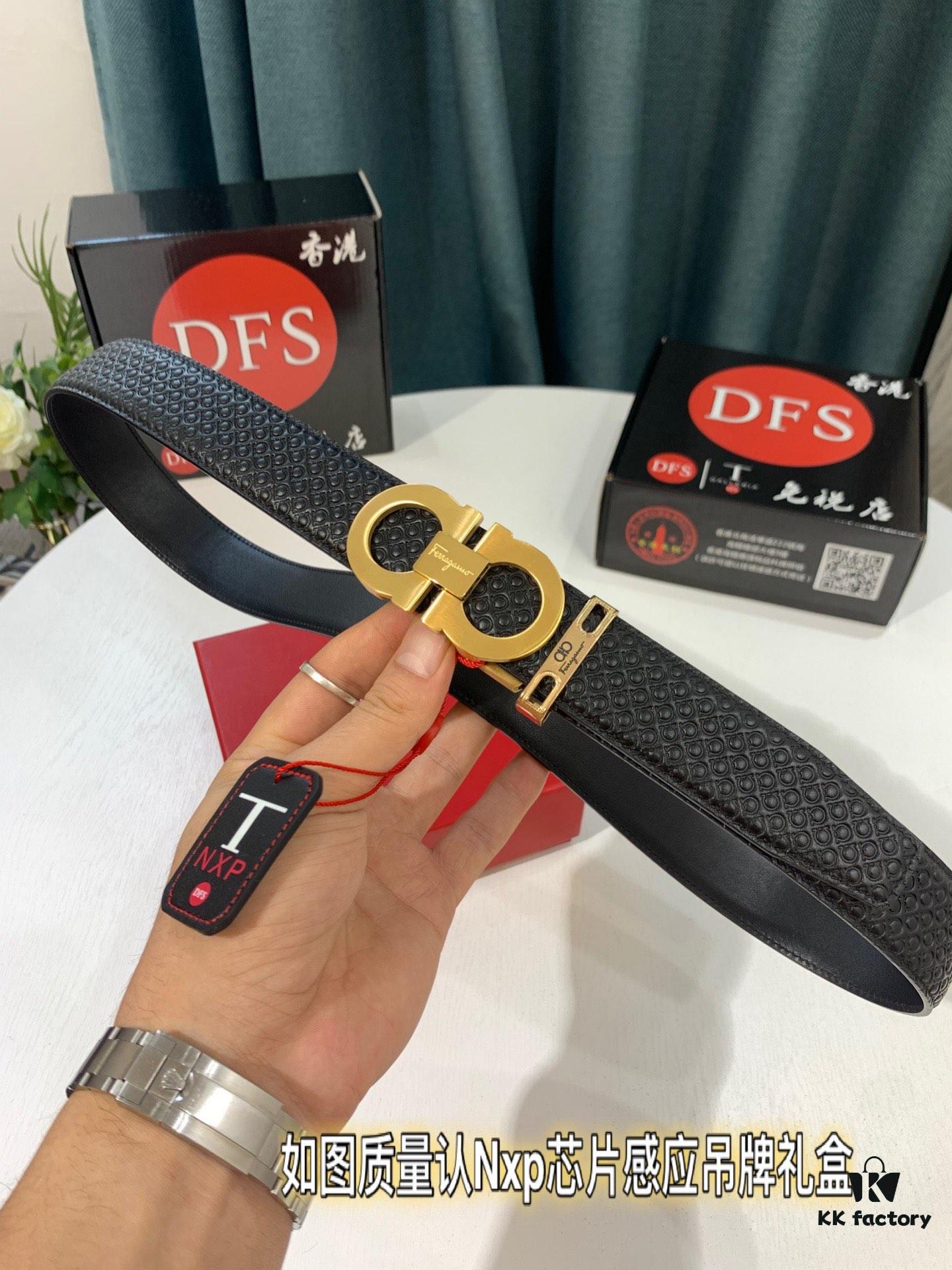 693200253a89a121ed54fd7a Arrival 🎺🎺 Authentic Photography, Ferragamo Automatic Series Men's Belt, ZP Mould Made, 8-Shaped Woven Inner Steel Hardware, Business Belt, Imported Top-Grade Calfskin with Ferragamo 8-Pattern Buckle, Self-Adjusting Teeth, 3.5 cm Width