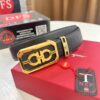 693200273a89a121ed54fd93 New Arrival Authentic Salvatore Ferragamo Belt, 8-Shaped Genuine Hardware, Imported Embossed Cowhide, German Manufactured, Width 3.8cm, NFC Chip NXP, Adjustable Length