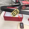 693200273a89a121ed54fd94 New Arrival Authentic Salvatore Ferragamo Belt, 8-Shaped Genuine Hardware, Imported Embossed Cowhide, German Manufactured, Width 3.8cm, NFC Chip NXP, Adjustable Length