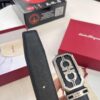 693200283a89a121ed54fd98 Top-tier Salvatore Ferragamo Belt, Hong Kong Duty-Free Gift Box, Original 8-Shaped Hardware, Genuine Leather, NFC Chip, Customizable Length