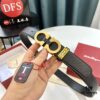 693200283a89a121ed54fd9d Hong Kong Tax-Free T Gift Box 🎁 (NXP Tag with Authenticity Verification via Official Website, Genuine Anti-Counterfeit Chip) | Salvatore Ferragamo Style | New 8-Shaped Buckle Stainless Steel Hardware | Double-Sided Wear | French Imported Embossed Calfskin Leather