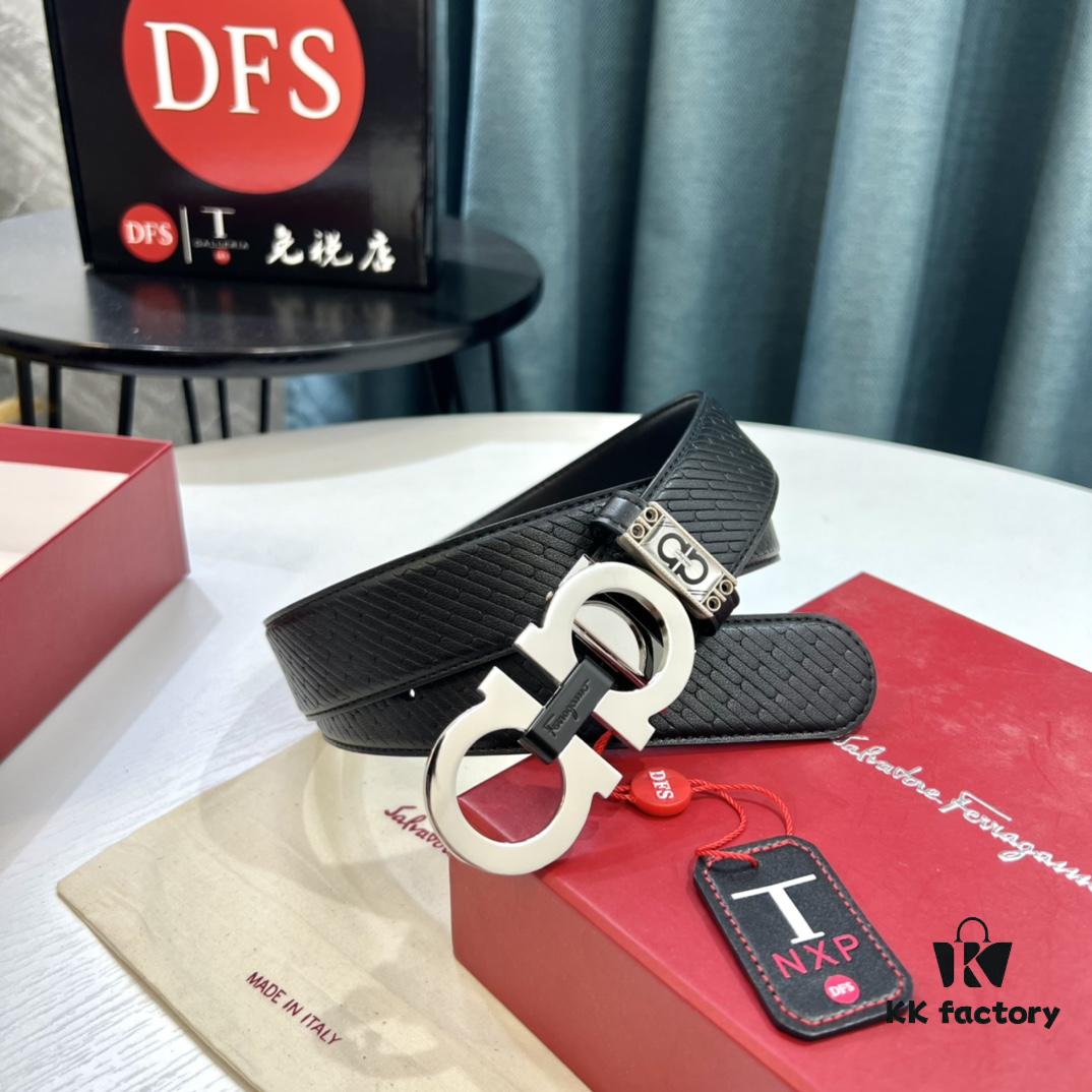 693200293a89a121ed54fdaa Hong Kong Tax-Free T Gift Box 🎁 (NXP RFID Tag Verifiable on Official Website, Authentic Anti-Counterfeit Chip) | Salvatore Ferragamo Style | New 8-Shaped Buckle Stainless Steel Hardware | Double-Sided Wear | French Imported Embossed Calfskin Leather | Fashion Runway Design | Duty-Free Top-Tier Replica | Latest NXP RFID Chip Support Online Verification | 3.5cm Width