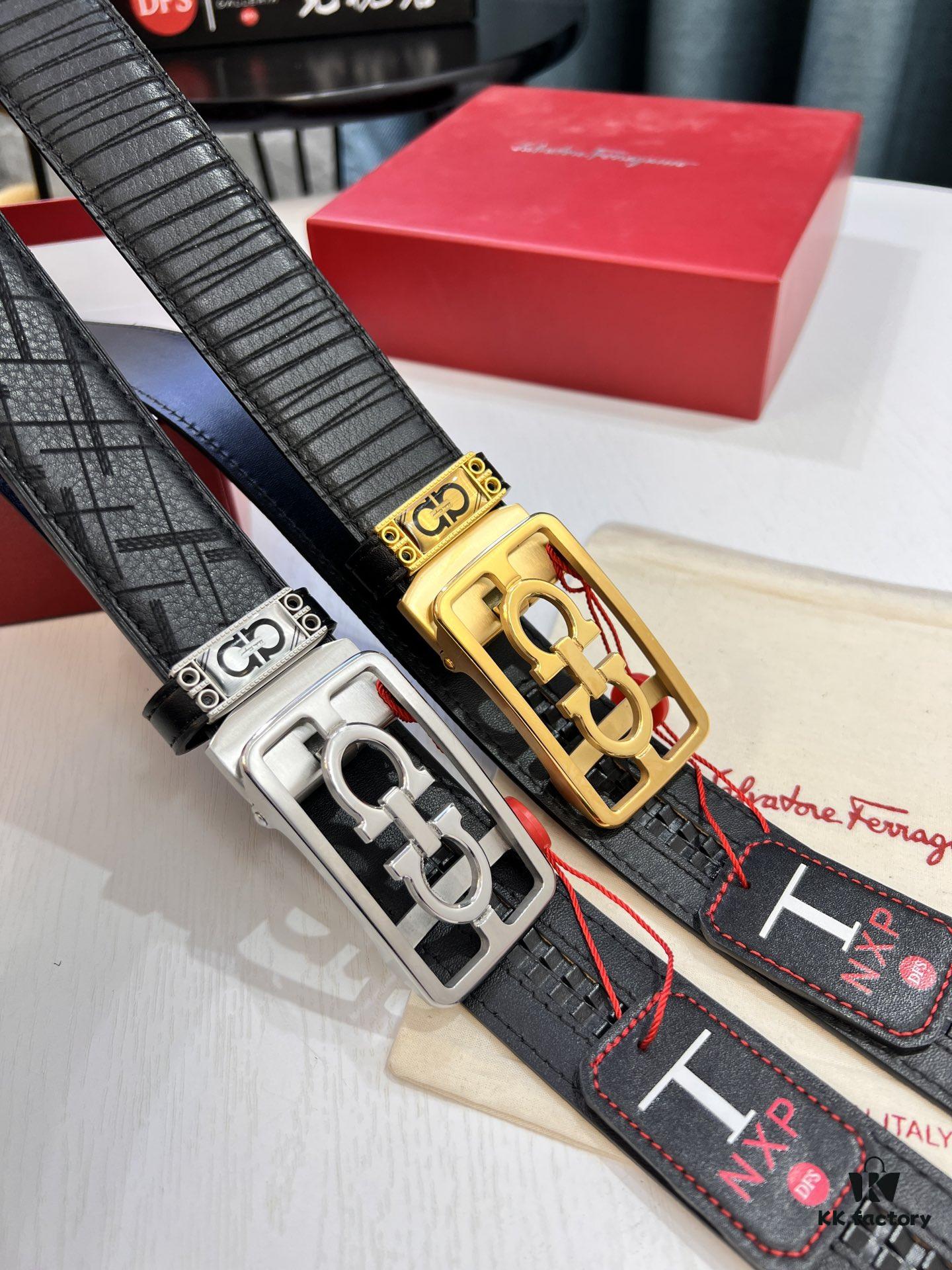 6932002d3a89a121ed54fdd5 Top-Tier Original Belt: Hong Kong Duty-Free T Gift Box (NXP Hangtag with Authenticity Chip, Official Website Verifiable)