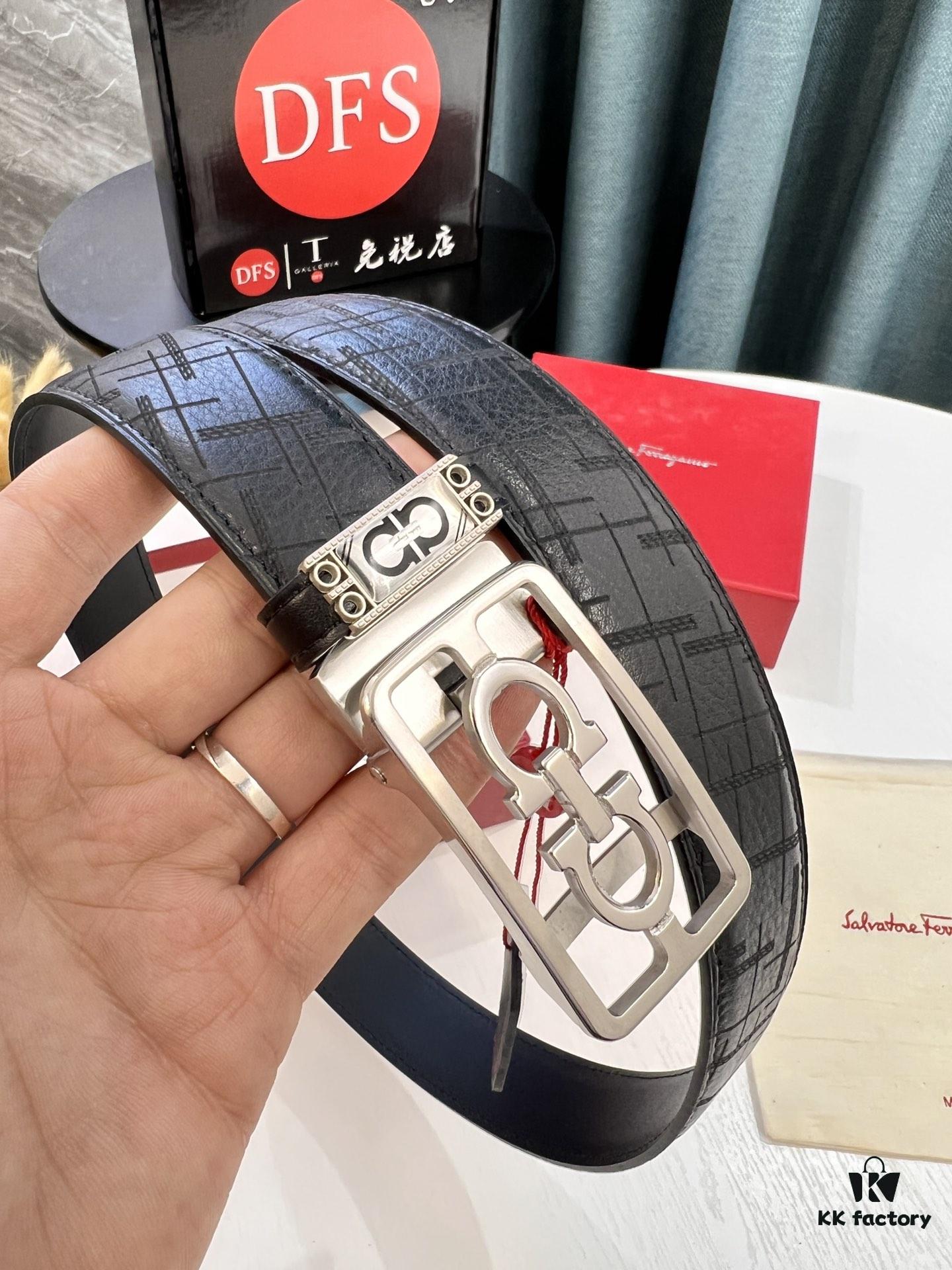 6932002d3a89a121ed54fdda Top-Tier Original Belt: Hong Kong Duty-Free T Gift Box (NXP Hangtag with Authenticity Chip, Verifiable on Official Website)