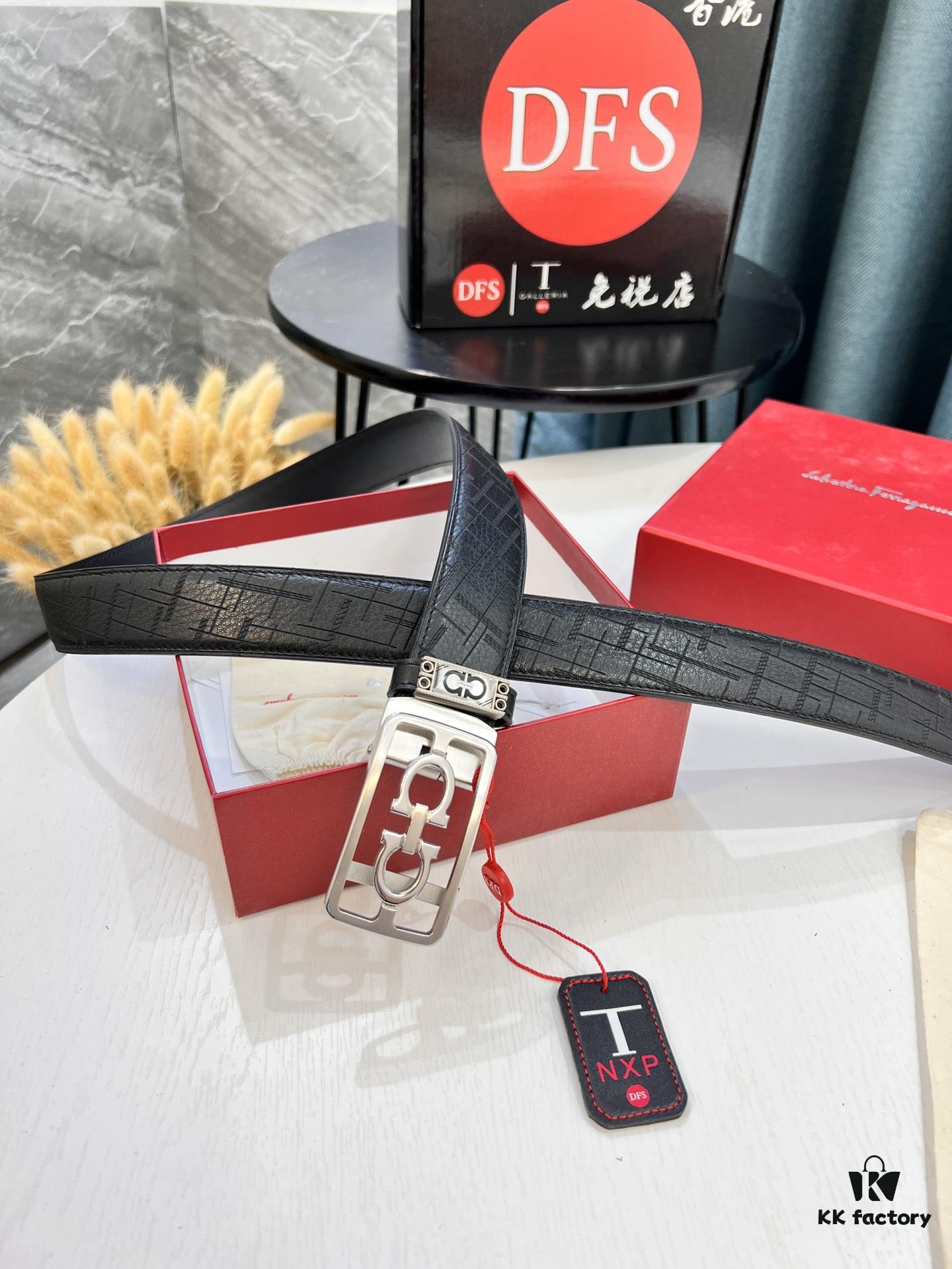 6932002d3a89a121ed54fddb Top-Tier Original Belt: Hong Kong Duty-Free T Gift Box (NXP Hangtag with Authenticity Chip, Verifiable on Official Website)