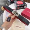 6932002e3a89a121ed54fdeb Top-tier Salvatore Ferragamo Belt, Authentic Hong Kong Duty-Free T Gift Box, 8-Shaped Genuine Hardware, Full-Grain Embossed Cowhide Leather, German-Made Craftsmanship