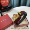 693200323a89a121ed54fe1f Shop Owner Recommended Filagamo Men's Leather Belt, Genuine Top Grain Cowhide, Double-Sided Use, 3.5cm Width, Precision Steel Hardware, Ideal Gift
