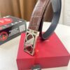 693200343a89a121ed54fe2e Top-tier Filoflex Belt, Hong Kong Duty-Free Gift Box, Anti-Counterfeit QR Code Authentication, New 8-Shaped Authentic Hardware, Imported Full-Grain Calf Leather with Crocodile Texture, German OEM Craftsmanship
