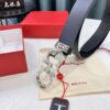 693200353a89a121ed54fe41 Salvatore Ferragamo Men's Belt, Genuine Imported Full-Grain Calfskin, Reversible Design, 3.5cm Width, Octagonal Stainless Steel Hardware, Adjustable Length