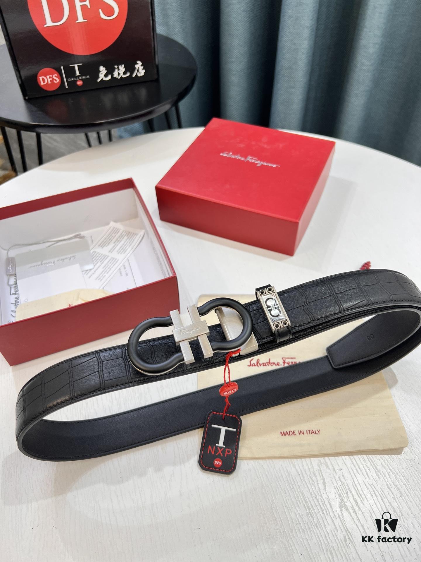 693200363a89a121ed54fe4d Ferragamo Belt, Hong Kong Duty-Free Gift Box (NXP Tag with Anti-Counterfeit Chip Recognizable on Official Website)