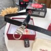 693200393a89a121ed54fe6f Ferragamo Men's Belt, Genuine Imported Smooth Full-Grain Leather, Reversible Design, 3.5cm Width, Stainless Steel Buckle, Boxed with NXP Anti-Counterfeit Chip