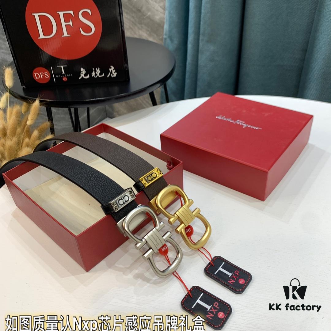 6932003a3a89a121ed54fe85 Ferragamo Belt, Genuine Top-Grade Leather Belt with 8-Shaped Authentic Hardware, Double-Sided Wear, Imported Full-Grain Cattlehide, German OEM Craftsmanship
