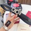 6932003a3a89a121ed54fe86 Arrival 🎺🎺 Authentic Shot, Ferragamo Automatic Men's Leather Belt, ZP Molded 8-Shaped Beveled Pattern with Stainless Steel Hardware, Business Belt, Imported Top Layer Calfskin with Ferragamo Mesh Texture, Automatic Tooth Adjustment, 3.5 cm Width