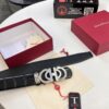 6932003c3a89a121ed54fe9d Top-tier Salvatore Ferragamo Men's Crocodile Pattern Genuine Leather Belt, 3.8cm Width, Original 8-Shaped Hardware, Embossed Logo, NXP Chip, Adjustable Length